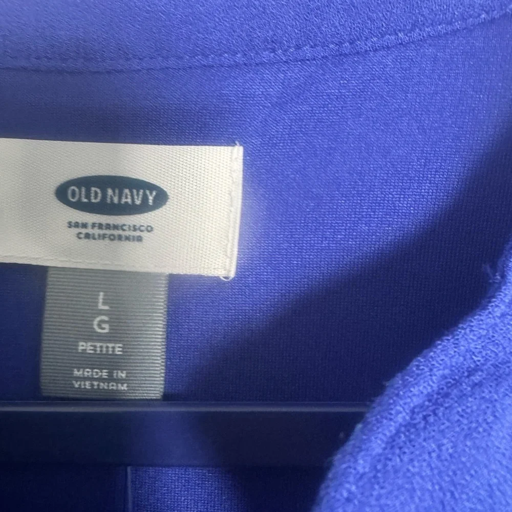 Old Navy Royal Blue Women's Tunic - Picture 3 of 6